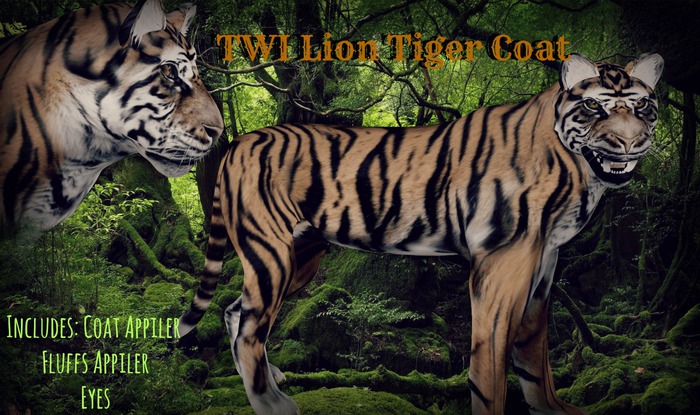 ≡TWI Lion Tiger Coat≡