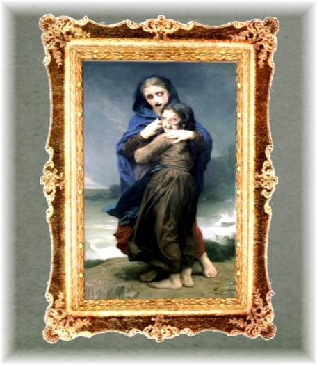 Exorcist Saint Mary Painting