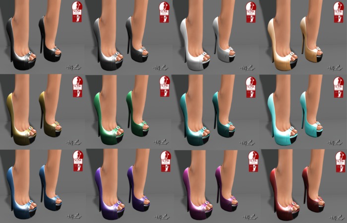 -mL- Bella Shoes (slink high feet)- DEMO