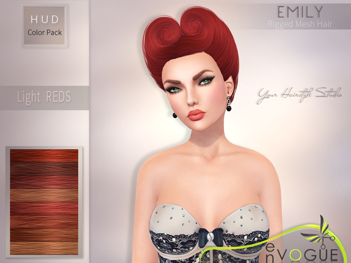 enVOGUE - HAIR Emily - Light Reds