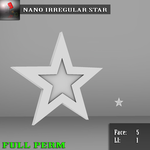 TO9 - NANO Irregular Star