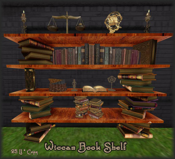 Wiccan Book Shelf