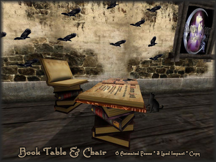 Book Table & Chair