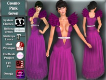 [TKS] Basics - Cosmo Pink Gown