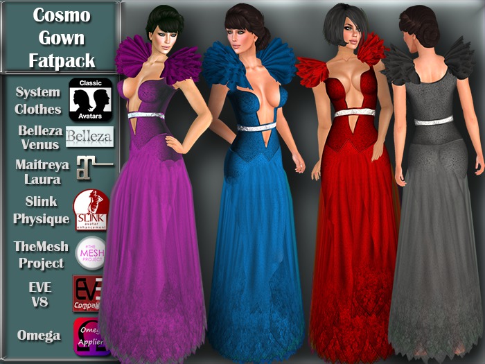[TKS] Basics - Cosmo Gown Fatpack