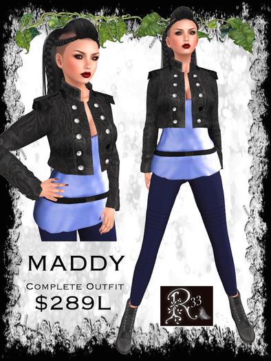 blue  MADDY OUTFIT