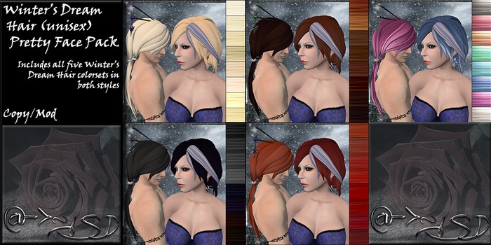 @->~ISD Winter's Dream Hair Pretty Face Pack
