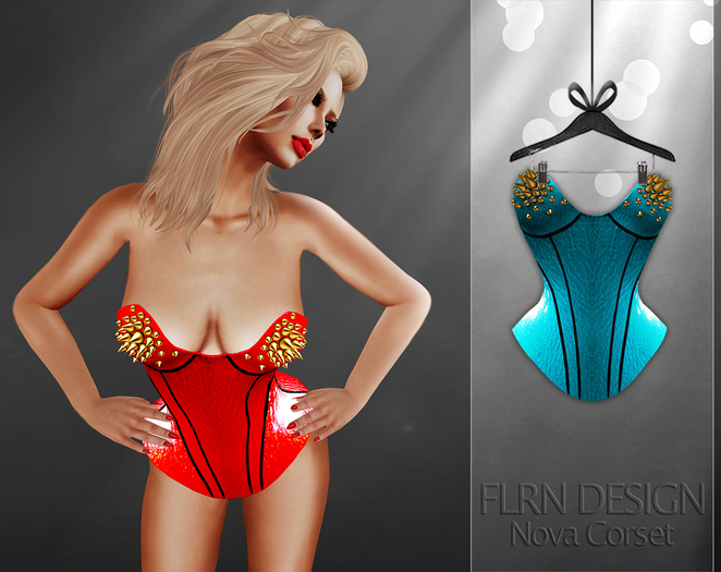 [FLRN] Nova Corset Blue