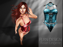 Reian Glitter Lingerie Blue