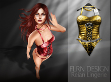 Reian Glitter Lingerie Gold