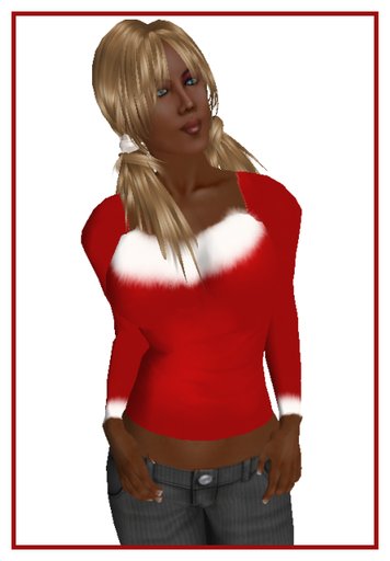 Christmas Fur Sweater
