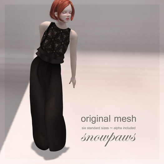 Snowpaws - Raine Jumpsuit - Black