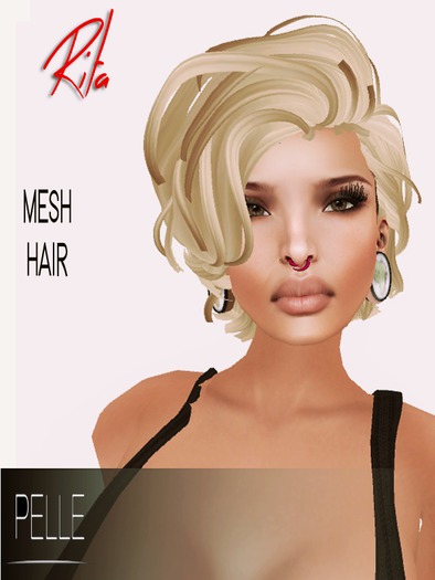 Pelle - RITA MESH HAIR GOLDEN BLONDE