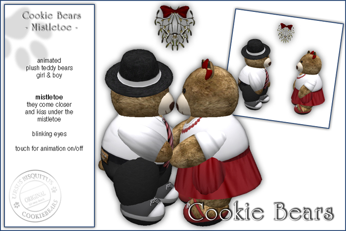 Sway's Cookie Bears 'Mistletoe'