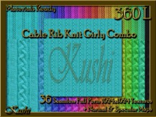 Cable Rib Knit Girly Combo Seamless Textures Materials Ready Full Perms 1024x1024
