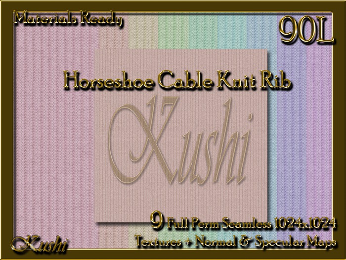 *Kushi* Wicker Weave Seamless Texture Pack