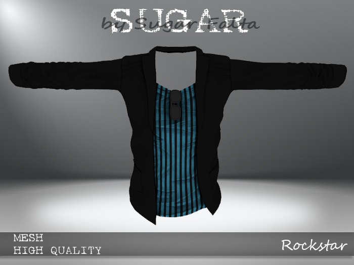 SUGAR for Men - Rockstar - BLUE STRIPE