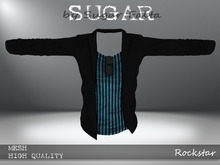 SUGAR for Men - Rockstar - BLUE STRIPE