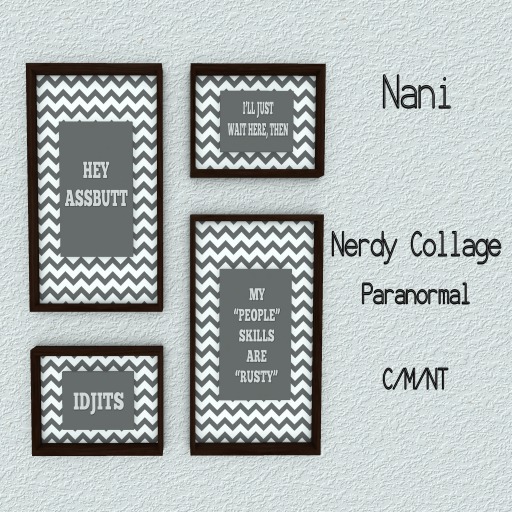 nani - nerdy collage - paranormal