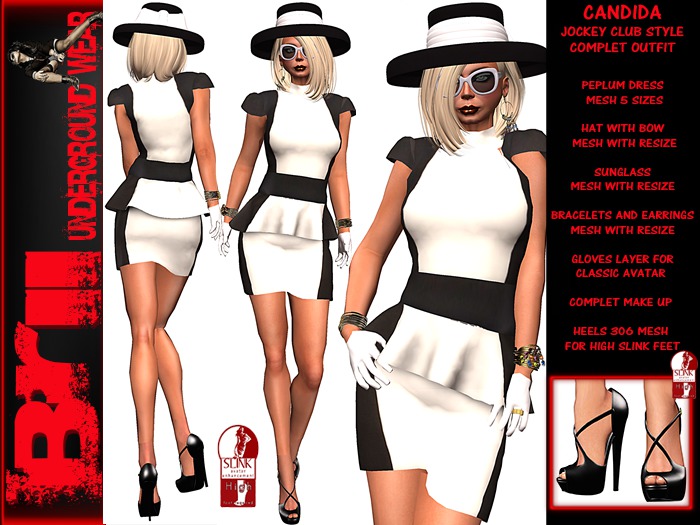 **CANDIDA JOCKEY CLUB STYLE COMPLET OUTFIT **