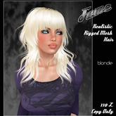 Souled Out Realistic Mesh Hair Fame Blondie