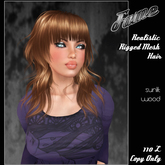 Souled Out Realistic Mesh Hair Fame Sunlight Wood