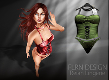 Reian Pearl Lingerie Green