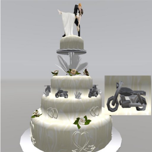 Hochzeitstorte Biker1