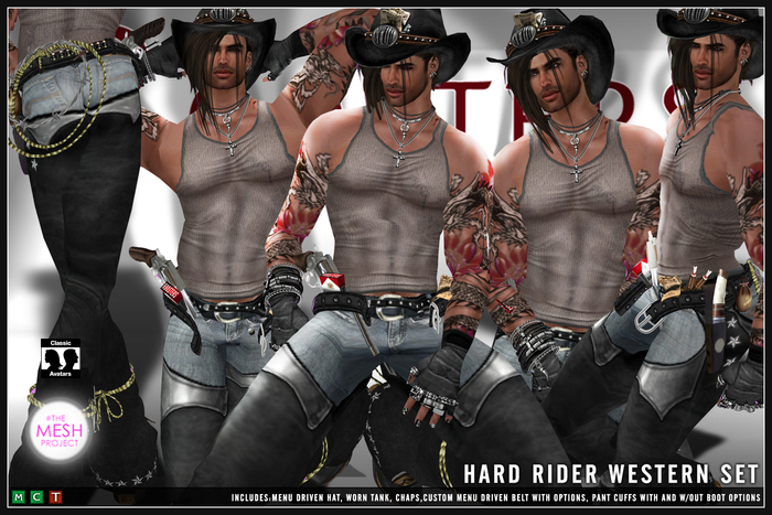 Roosters Hard Rider_Cowboy Up 