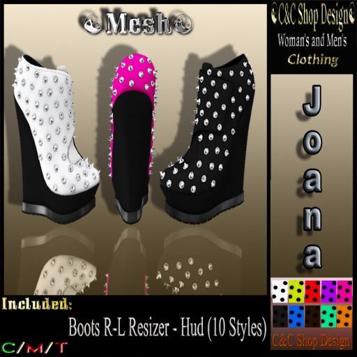 C&C Mesh Joana Hud 10 Styles