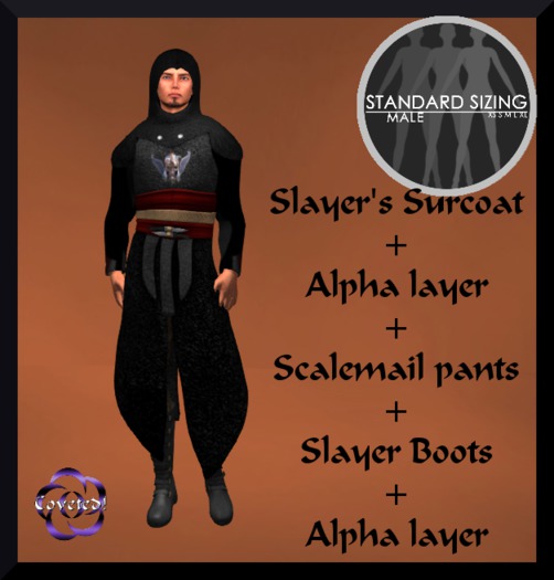 Slayer Surcoat + Boots  by COVETED!
