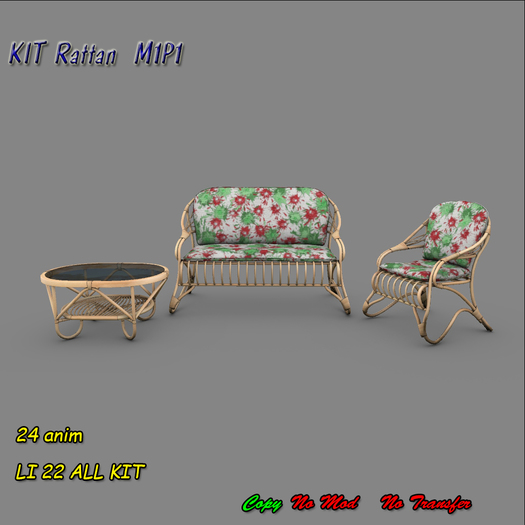 KIT RATTAN M1P1