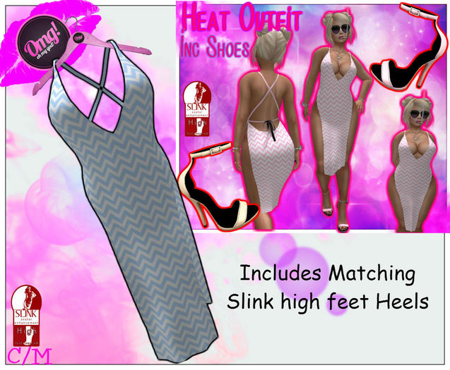 .:OMG:. Heat Outfit Blue