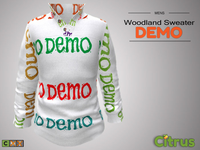 DEMO Citrus Men's Woodland Sweater