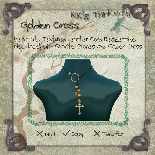 Golden Cross Necklace