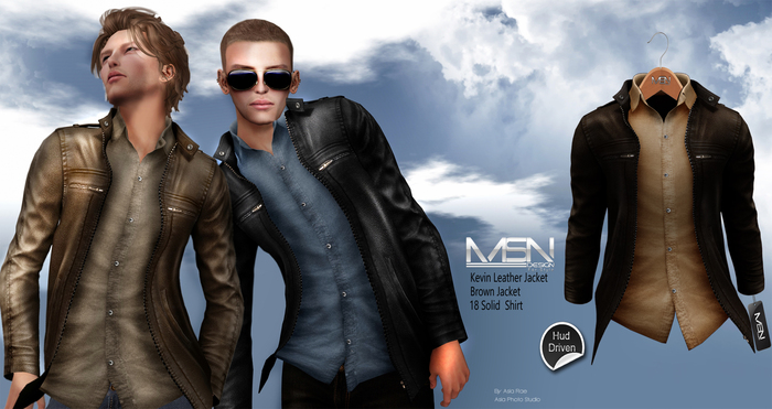 [MSN Design] Kevin Leather Jacket [D.BROWN]