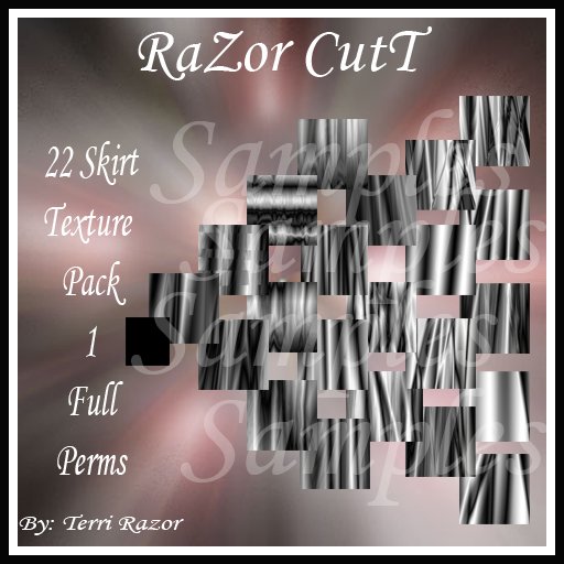  * Open Heart ~  Skirt Texture Pack 1