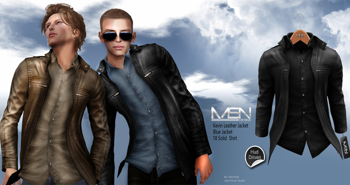 [MSN Design] Kevin Leather Jacket [GREY]