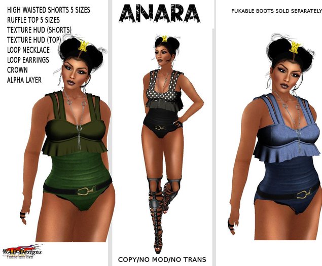 ANARA OUTFIT MESH 