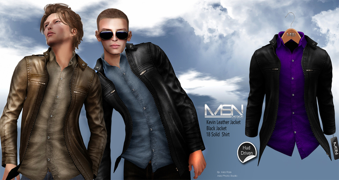 [MSN Design] Kevin Leather Jacket [BLACK]