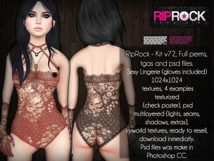 RipRock - Kit Psd Files v72 (psd files), full perms