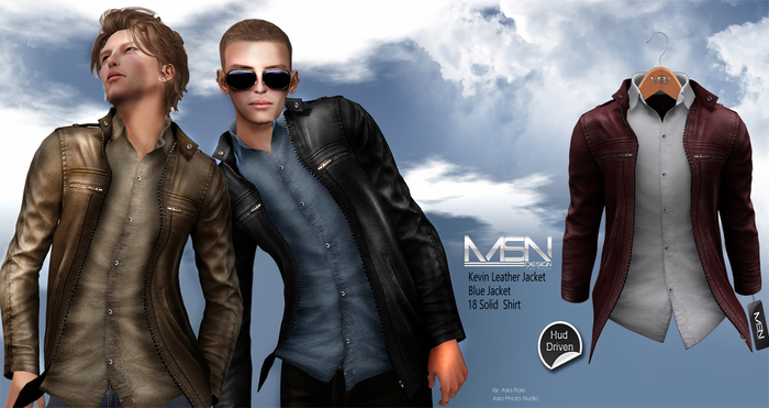 [MSN Design] Kevin Leather Jacket [RED]