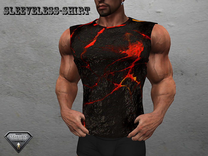 Sleeveless-Shirt-Lava