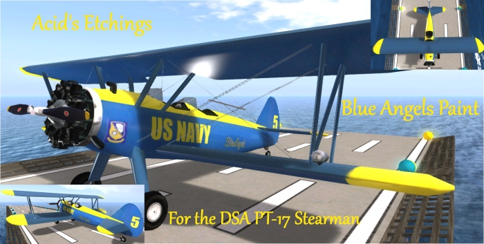 Acid's Etchings Blue Angels Box