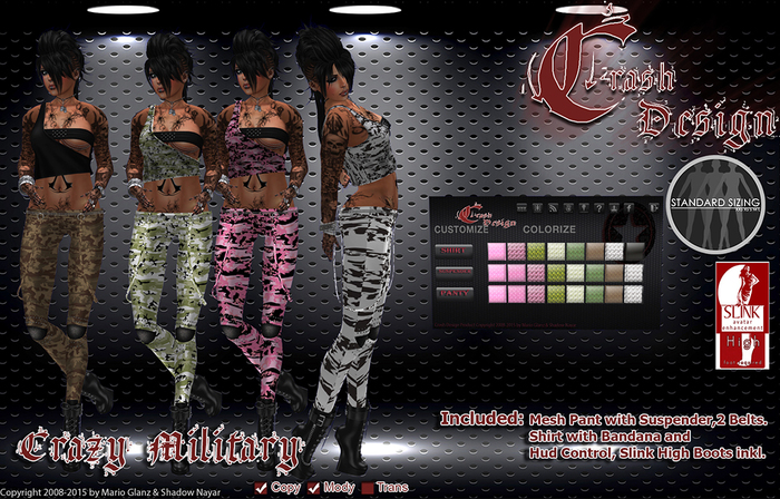 Crash Design - Crazy Military (wear)