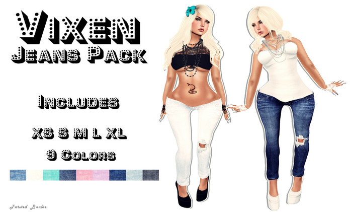 VIXEN JEAN PACK