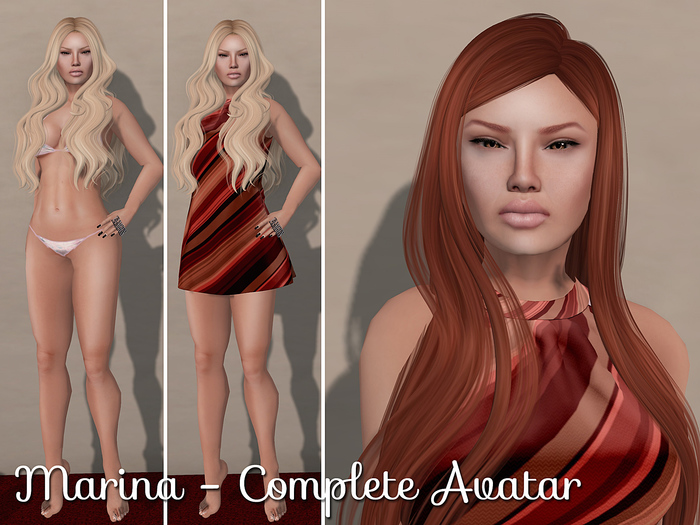 BPearl Marina In Light - Complete Avatar with appliers DEMO
