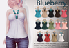 Blueberry amalia beaded tops