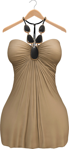 Blueberry Amalia - Maitreya / Belleza / Slink - Dress - Tan