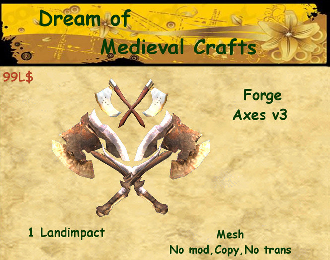 ((*DMC*)) Forge - Axes v3